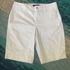 Polo white Bermuda shorts size 4 new with tags